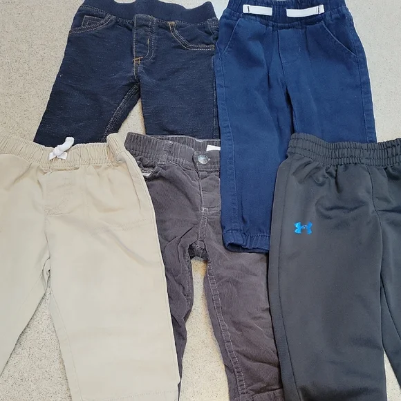 Carter's 36 piece lot of pants, jammies, onsies and more!
